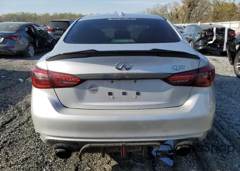 2020 Infiniti Q50 Pure из США, поврежденный, VIN JN1EV7AP1LM201983